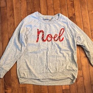 Philosophy Gray Noel Sweater